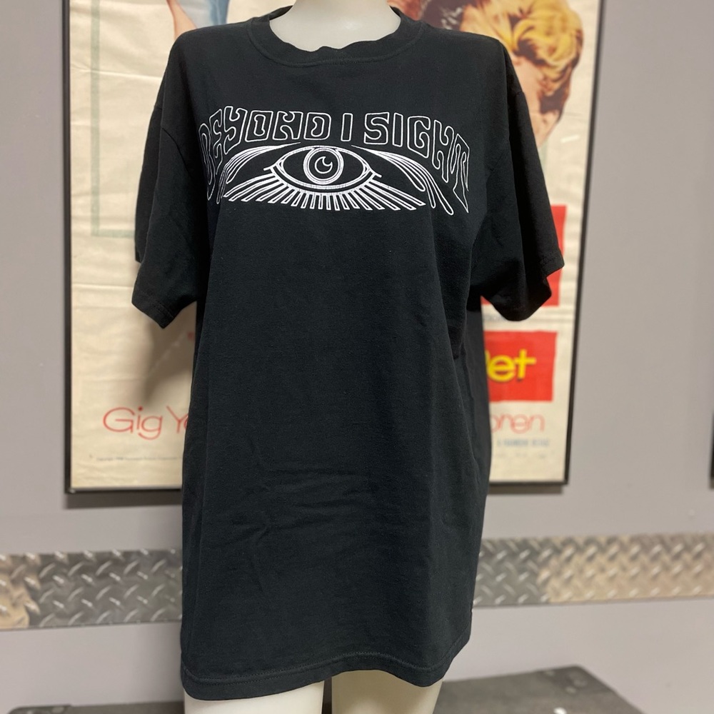 Beyond I Sight ReRooted Apparel Men’s Band T-Shirt Black Size Large Reggae Music